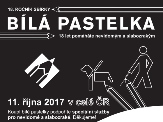 Přečtete si více ze článku Koupí bílé pastelky pomůžete nevidomým